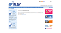 Desktop Screenshot of eldy.eu